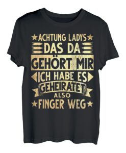 Herren Papas Väter Ehepartner Lustig Kerl Mann Ehemänner Ehemann T-Shirt