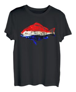Herren Patriotische Fischer-Papa, Angeln, Opa, 4. Juli, US-Flagge T-Shirt