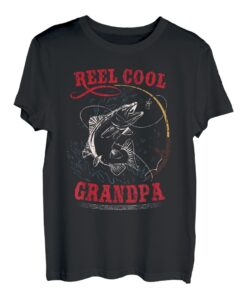 Herren Reel Cool Opa Wortspiel T-Shirt