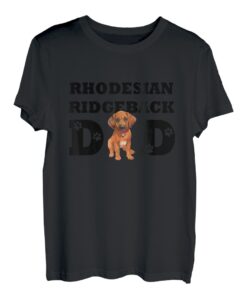 Herren Rhodesian Ridgeback Dad Papa Hundepapa Hund T-Shirt