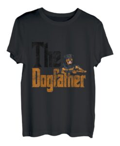 Herren Rottweiler Hund Hund Vater Hundvater Hunde Hundevater Idee T-Shirt