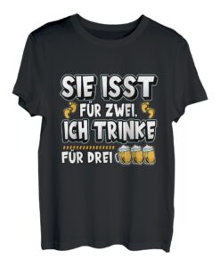 Herren Schwangerschaft Papa Bier Werdende Eltern Vater T-Shirt