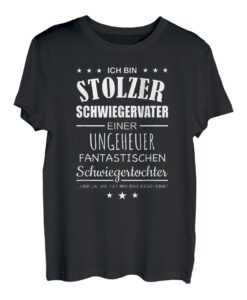 Herren Schwiegervater Schwiegertochter Geschenk Lustiger Spruch Fun T-Shirt