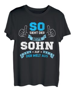 Herren So sieht der beste Sohn der Welt aus, Bester Sohn T-Shirt