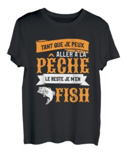 Herren Solange ich zum Angeln gehen kann: Der Rest Ich M'en Fish T-Shirt