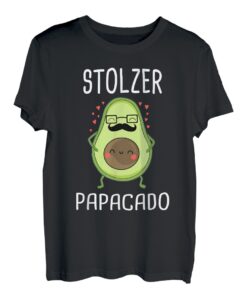 Herren Stolze Papacado Avocado Papa Geschenk T-Shirt