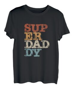 Herren Superdaddy Vatertag Geschenk für Dad Vater Papa T-Shirt