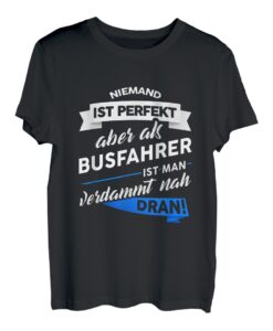 Herren T-Shirt Busfahrer - Geschenk Bus Autobusfahrer Spruch T-Shirt