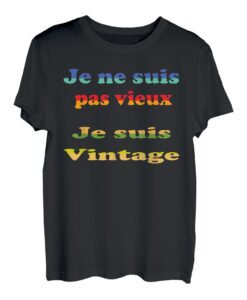 Herren T-Shirt für Herren, Humor, Ich bin nicht alt, ich bin Vintage T-Shirt