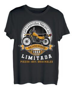 Herren T-Shirt für Motorradfahrer, 1962 zum Geburtstag T-Shirt