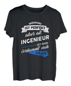 Herren T-Shirt Ingenieur Beruf Elektrotechniker Geschenk Spruch T-Shirt