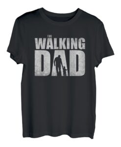 Herren The Walking Dad I Papa Daddy Vatertag T-Shirt