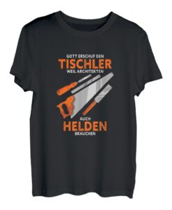 Herren Tischler sind Helden Tischler Zubehör Tischler Werkzeug Set T-Shirt