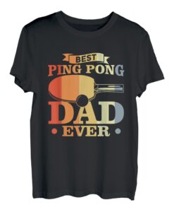 Herren Tischtennis Vater - Bester Ping Pong Papa T-Shirt