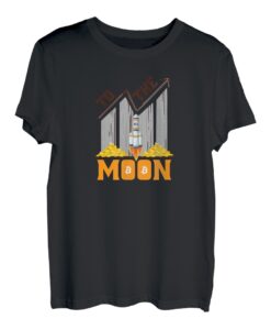 Herren To The Moon - Aktien & Crypto Stonks Geschenkidee für Männer T-Shirt