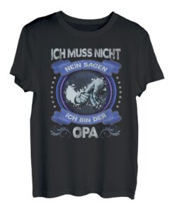 Herren Tolles Opa Enkel Designe T-Shirt