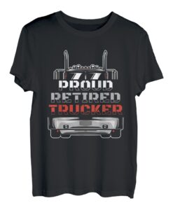 Herren Trucker Im Ruhestand Lastwagen - Lastwagenfahrer Lkw Fahrer T-Shirt