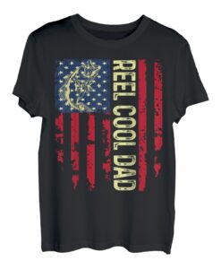 Herren USA Patriotische Rolle Cool Dad For Best Daddy Father's Day T-Shirt