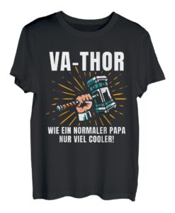 Herren Va-Thor Wikinger | Vatertag Geschenk | Herren & Männer T-Shirt