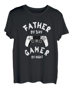 Herren Vater Gamer Lustiges Vatertagsgeschenk T-Shirt