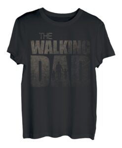 Herren Vater Mit 2 kindern T-Shirt