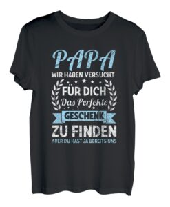 Herren Vater Papa Witziges Väter Spruch T-Shirt