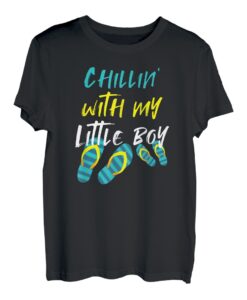 Herren Vater Sohn Shirt Partnerlook Männer TShirt Flip Flop Sommer T-Shirt
