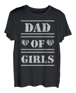Herren Vater von Mädchen T-Shirt