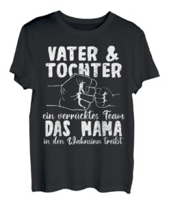 Herren Vatertag Herrentaggeschenk Partnerlook Vater Und Tochter T-Shirt