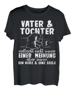 Herren Vatertag Herrentagsgeschenk Partnerlook Vater Und Tochter T-Shirt