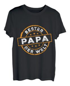 Herren Vatertag Retro - Bester Papa der Welt Vatertagsgeschenk T-Shirt