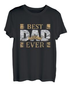 Herren Vatertag Vater Vintage Mustache - Best Dad Ever - Papa T-Shirt