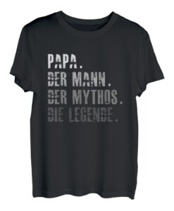 Herren Vatertagsgeschenk tshirt Papa Spruch Vatertag shirt Vater T-Shirt