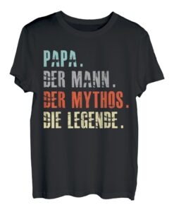 Herren Vatertagsgeschenk tshirt Papa Spruch Vatertag shirt Vater T-Shirt