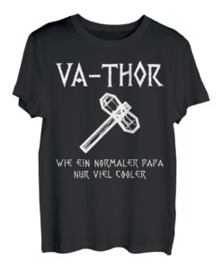 Herren Vatertagsgeschenk tshirt Papa Vathor Vatertag shirt Vater T-Shirt
