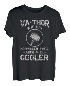 Herren Vatertagsgeschenk tshirt Papa Vathor Vatertag shirt Vater T-Shirt