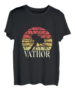 Herren Vathor Papa Vater Held Lustig Beschützer Lustiges Va- Thor T-Shirt