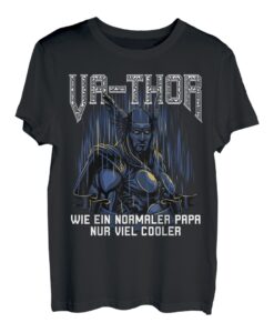 Herren VATHOR - Wie ein normaler Papa nur viel cooler - Donnergott T-Shirt