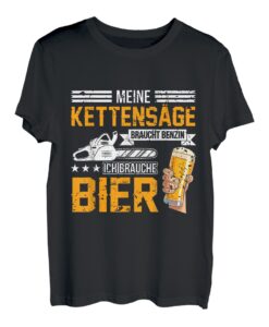Herren Waldarbeiter Holzfäller Forstwirt Forst Outfit Fun Idee T-Shirt
