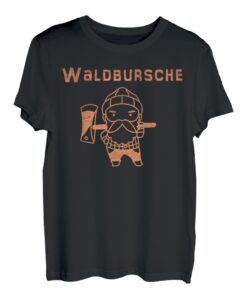 Herren Waldbursche | Waldarbeiter Naturbursche Förster Holzfäller T-Shirt