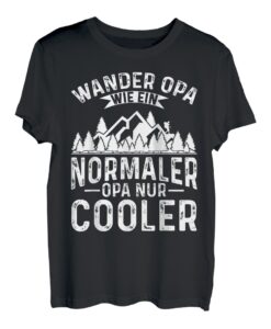Herren Wander Opas Sind Cooler Lustiges Wander T-Shirt