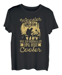Herren Wander Opas Sind Cooler Lustiges Wander T-Shirt
