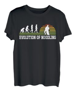 Herren Wels Mann Evolution of Noodling Waller angeln T-Shirt