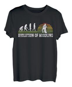 Herren Wels Mann Evolution of Noodling Waller angeln T-Shirt