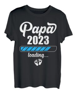 Herren Werdende Papa 2023 für werdende Vater Papa 2023 Loading T-Shirt