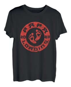 Herren Werdende Papa Geschenk für werdende Vater Papa 2023 Loading T-Shirt