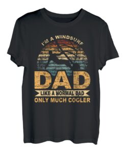 Herren Windsurfing Dad Windsurfen Surfer Vater Windsurfer Papa T-Shirt