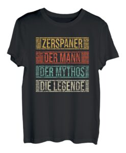 Herren Zerspaner Legende Zerspanungsmechaniker Vintage Spruch T-Shirt