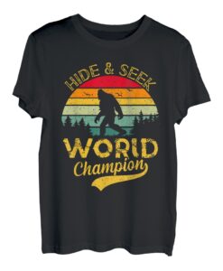 Hide and Seek Naturburschen Wanderer lustig Wanderlust T-Shirt