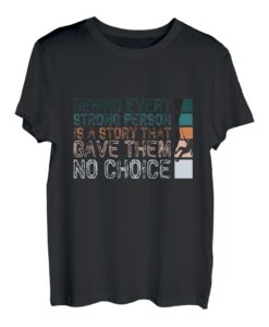 Hinter jeder starken Person Cooler Vintage-Abenteuerliebhaber T-Shirt
